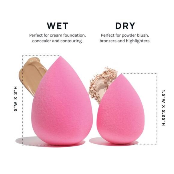 Sponge Set Latex Free and High-definition Set of 6 makeup Wonder blender - Picture 7 of 8